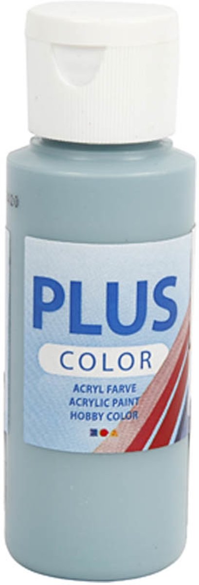 Plus Color acrylverf, dusty blue, 60ml [HOB-39644]